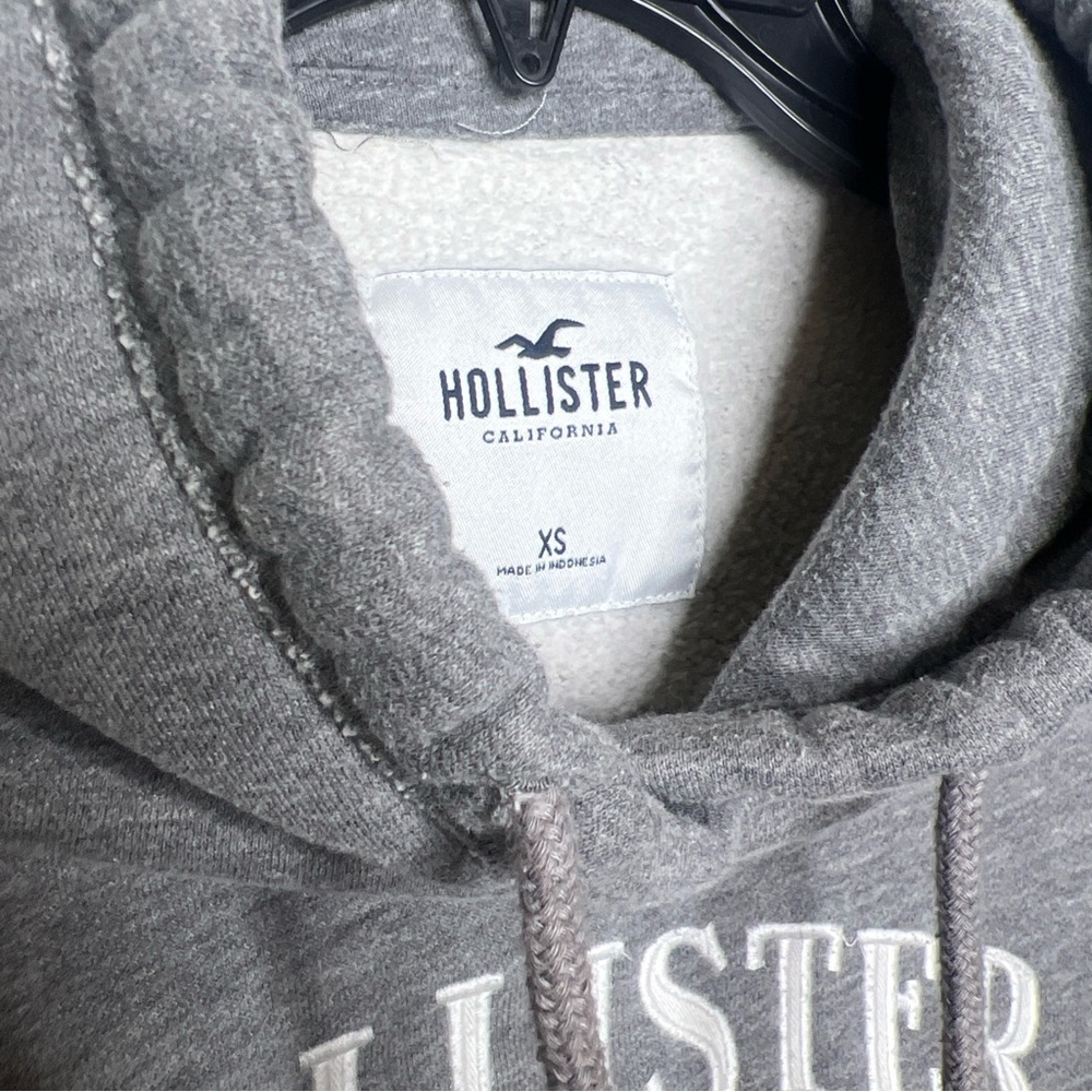 Hollister Bunlde of 2 Red & Gray Casual Pull over Hoodie Women’s Size XS - Picture 12 of 16